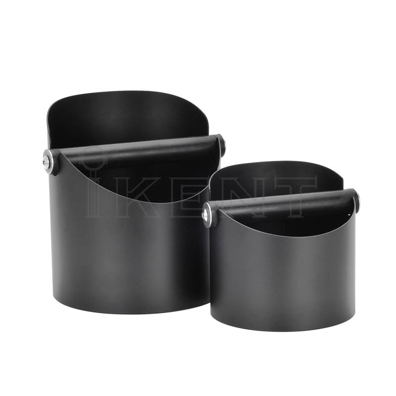 black espresso durable coffee knock box coffee ground container home desktop knock bin factory