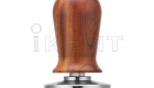 wooden handle espresso coffee tamper spring back loaded stainless steel tamper base manufacturer