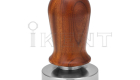 wooden handle espresso coffee tamper spring back loaded stainless steel tamper base manufacturer factory