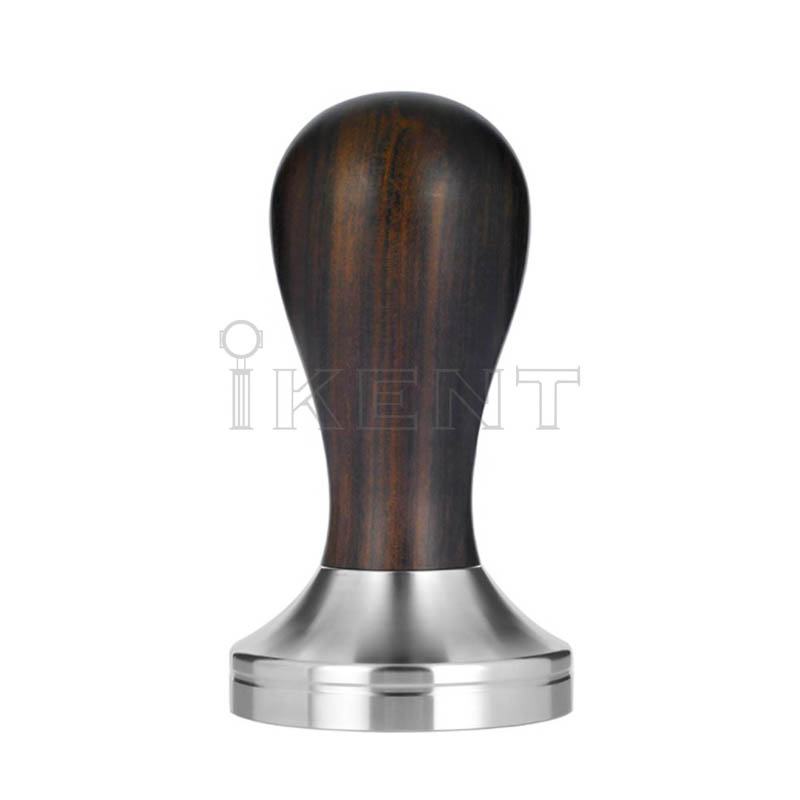 coffee tamper wooden handle espresso machine accessories