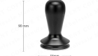 58mm 53mm 51mm coffee bean press tamper stainless steel base aluminum alloy manufacturer factory