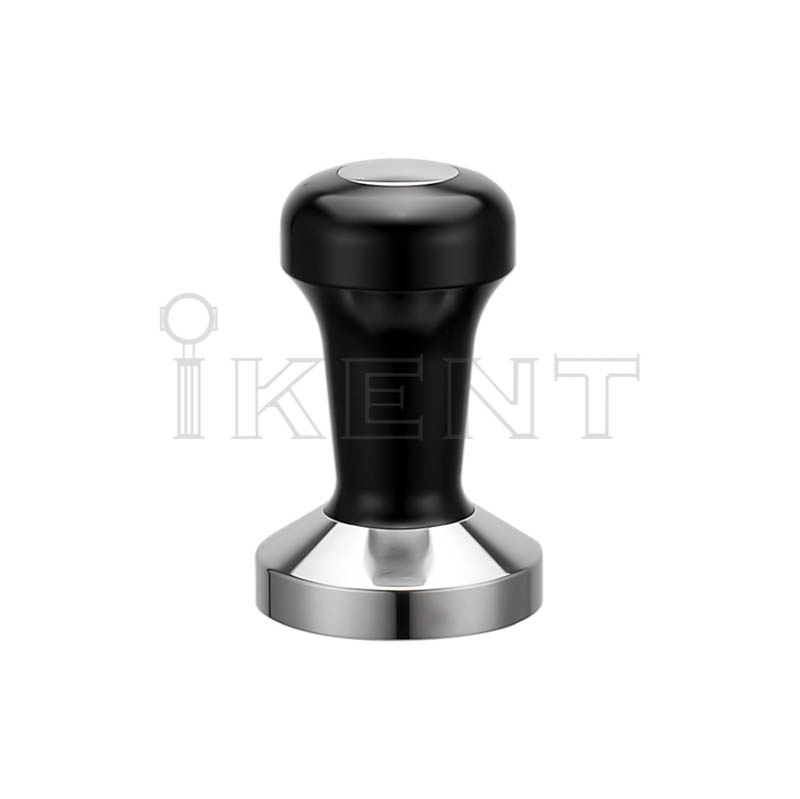 ikent coffee bean press tamper stainless steel base espresso tools