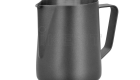 coffee milk pitcher jug black stainless steel milk steaming jug 350ml 600ml espresso cappuccino coffee cup manufacturer factory