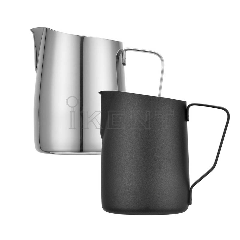 bevel milk pitcher coffee tea milk jug stainless steel coffee cup mug steaming pitcher latte art barista accessories manufacturer