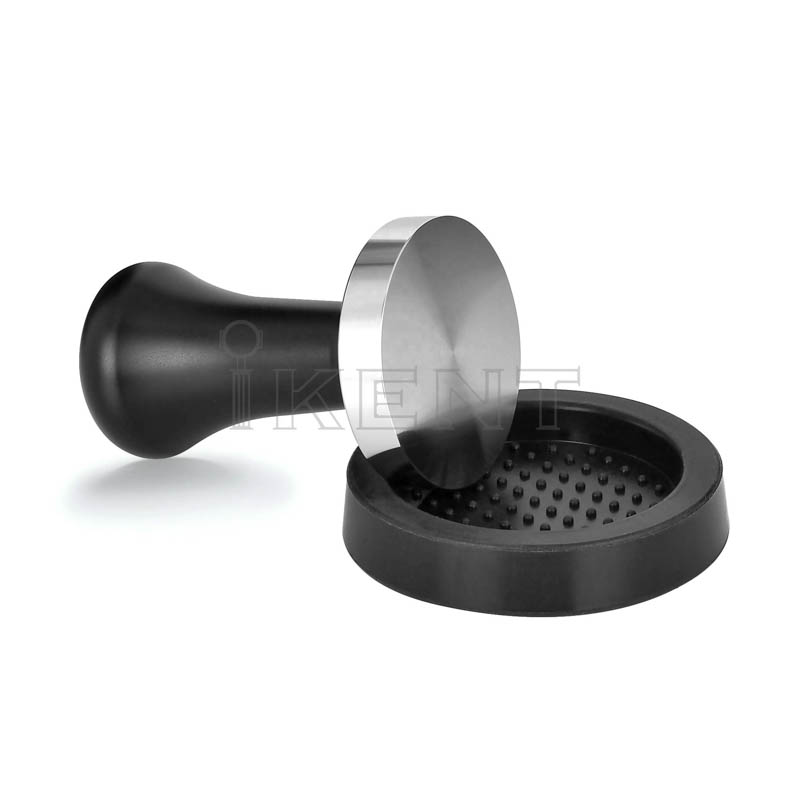 ikent coffee espresso silicone tamper mat round tamping holder pad manufacturer factory coffee utensils espresso tool wholesale