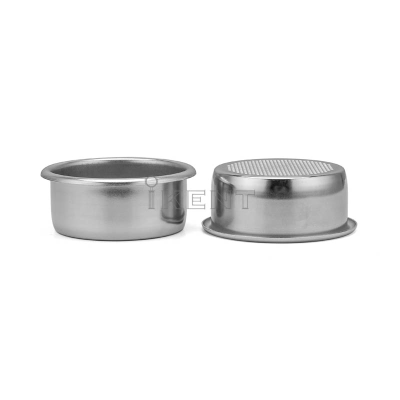 stainless steel filter basket coffee bottomless portafilter basket 51mm 54mm 58mm E61 Delonghi Breville espresso machine accessories